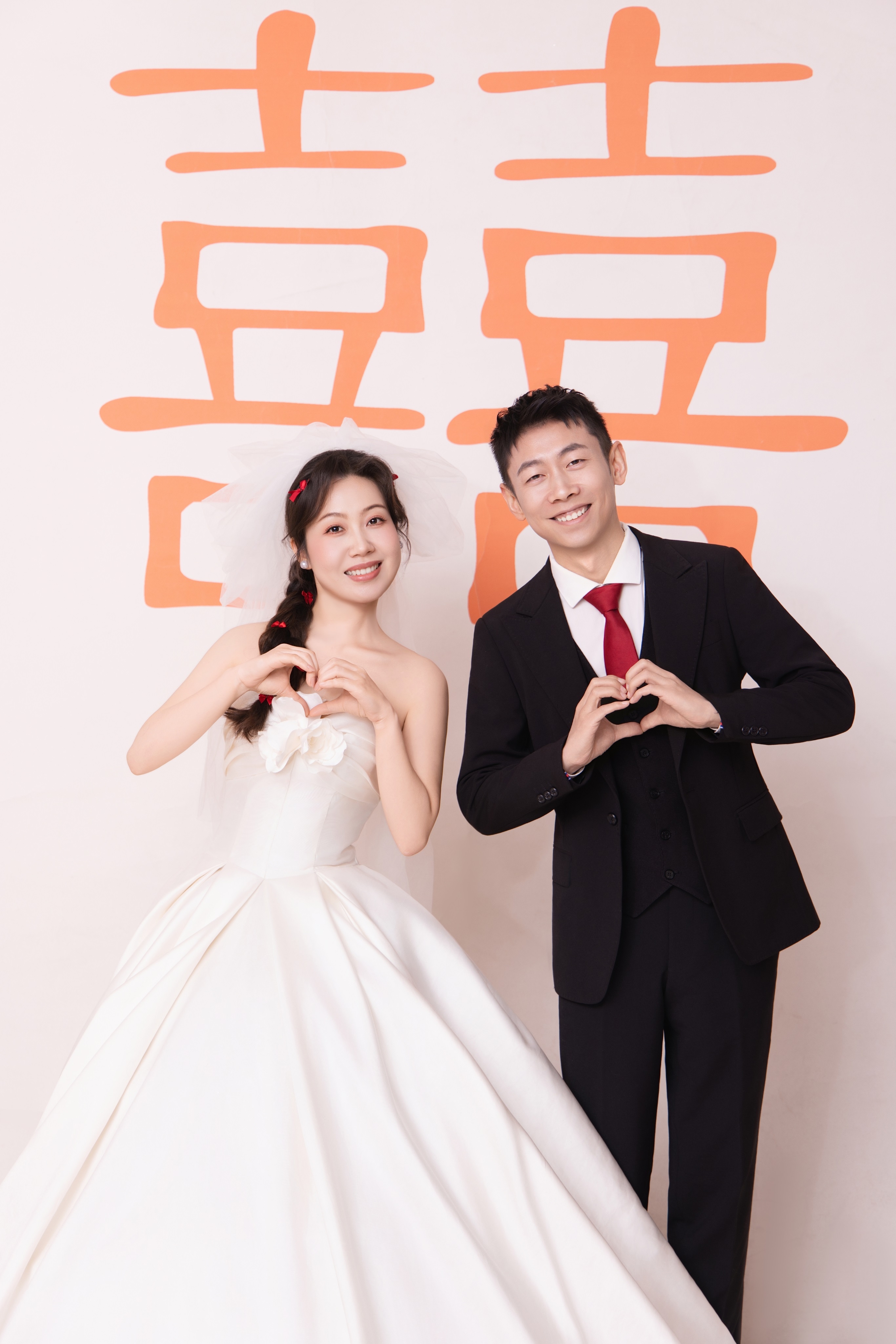 新人的婚礼照片